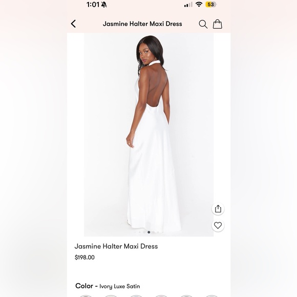 Show Me Your Mumu Jasmine Halter Dress - Picture 3 of 6